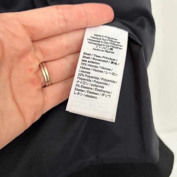 J. Crew Going Out Blazer Stretch Twill Women’s 14 Black Career Professional Chic - Picture 7 of 9